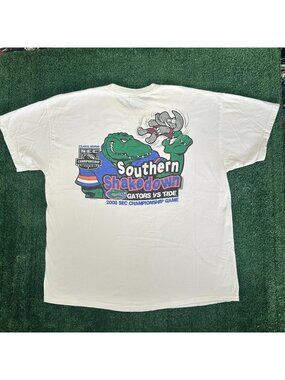 Vintage Y2K Florida Gators Football T-Shirt 2008 SEC Champions NCAA